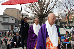 円泉寺　聖徳太子節分会