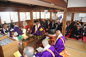 円泉寺　聖徳太子節分会