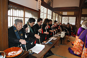 円泉寺　聖徳太子節分会