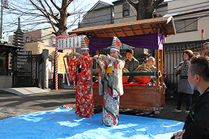 円泉寺　聖徳太子節分会