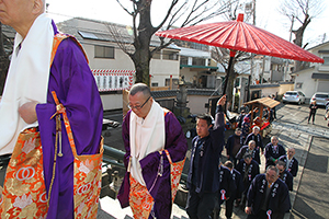 円泉寺　聖徳太子節分会