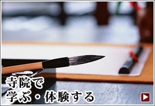 寺院で学ぶ・体験する